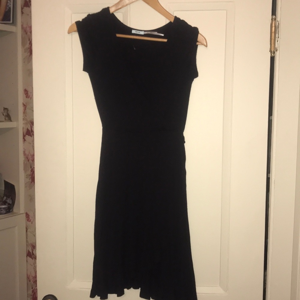 Kimchi Blue Black Wrap Dress